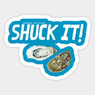 National Oyster Day Sticker